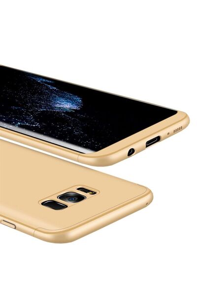 OEM GKK 360 Πλήρης Προστασία Σώματος Samsung Galaxy S8 Plus Χρυσό