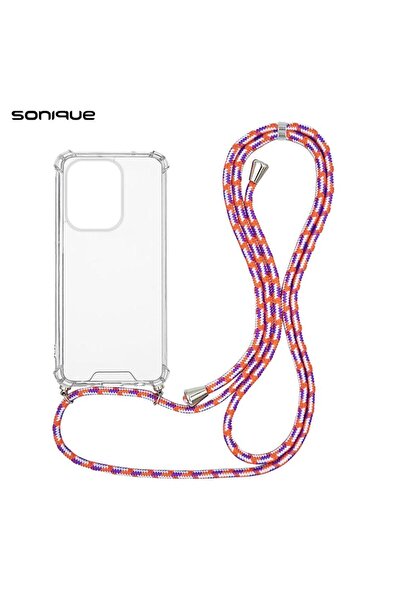 OEM Θήκη Σιλικόνης με Κορδόνι Sonique Armor Clear Xiaomi Redmi Note 13 Pro 4G...