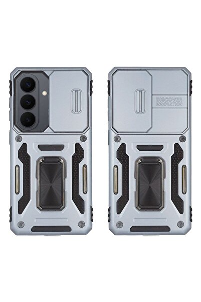 OEM Θήκη Ring Armor CamShield Sonique για Samsung Galaxy S26 Γκρι