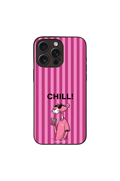 OEM Θήκη Sonique Stripe Stories Series για Apple iPhone 15 Pro Max Chill Panther