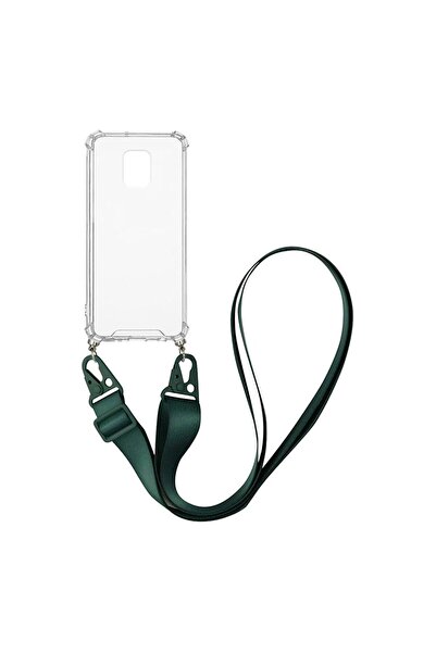 OEM Θήκη Σιλικόνης με Strap Sonique Armor Clear Xiaomi Redmi Note 9S/9 Pro Πρ...