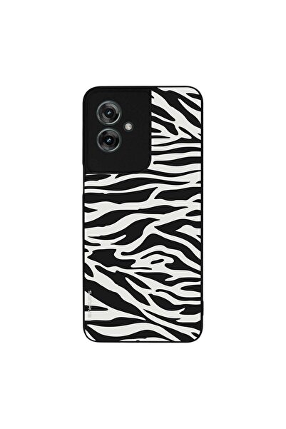 OEM Θήκη Sonique Animal Print Series για Motorola Moto G55 5G Zebra