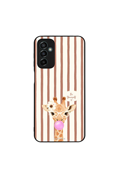 OEM Θήκη Sonique Stripe Stories Series για Samsung Galaxy M23 5G Καφέ - Καμηλ...