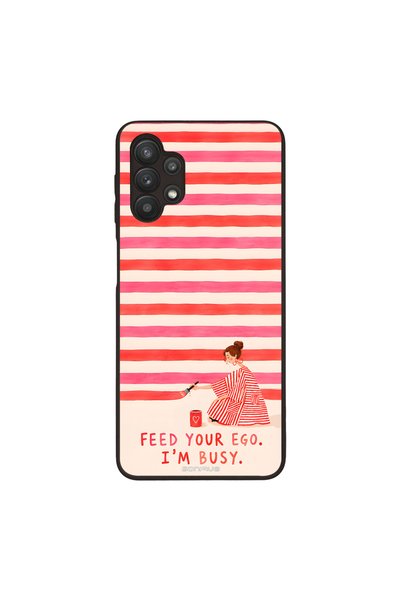 OEM Θήκη Sonique Stripe Stories Series για Samsung Galaxy A32 5G Ταΐστε το Εα...