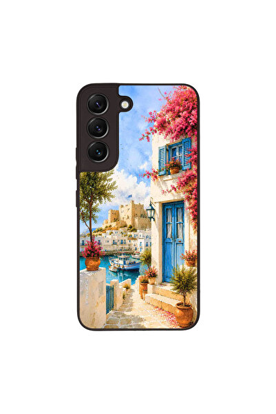 OEM Θήκη Sonique Greek Island Muse Series για Samsung Galaxy S22 Ροδίτικο Λιμάνι