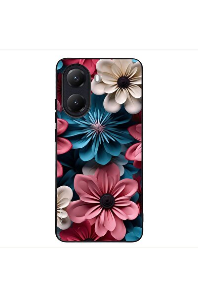 OEM Θήκη Sonique 3D Flower Series για Xiaomi Poco X7 Pro 5G Ροζ 01