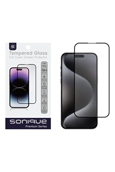 OEM Σκληρυμένο Γυαλί Sonique Premium Series HD Πλήρους Κάλυψης 9H για Apple i...