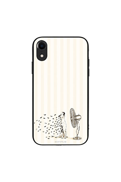OEM Θήκη Sonique Σειράς Stripe Stories για Apple iPhone XR Cool Dog