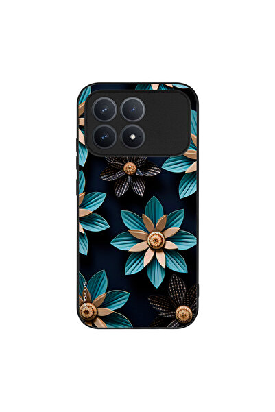 OEM Θήκη Sonique 3D Flower Series για Xiaomi Poco F8 Pro 5G Γαλάζιο