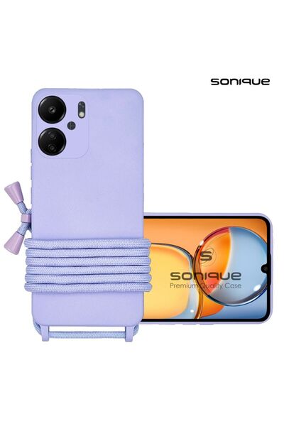 OEM Θήκη Σιλικόνης με Κορδόνι CarryHang Sonique Xiaomi Redmi 13C 4G / Redmi 1...