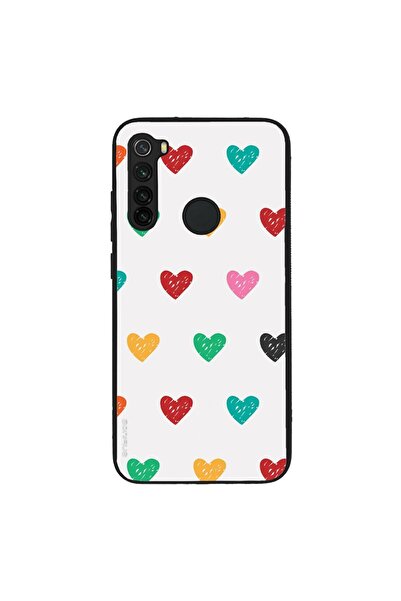 OEM Θήκη Sonique Heart Series για Xiaomi Redmi Note 8 / Redmi Note 8 2021 Λευ...
