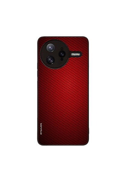 OEM Θήκη Sonique Carbon Series για Xiaomi Poco F7 Ultra 5G Κόκκινο