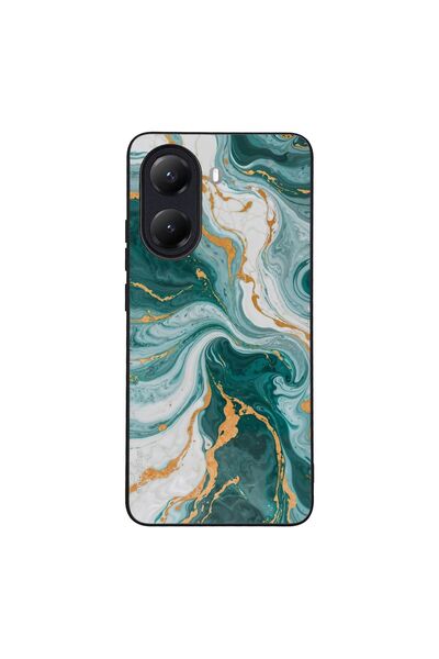 OEM Θήκη Sonique Marble Series για Xiaomi Poco X7 Pro 5G Πράσινο