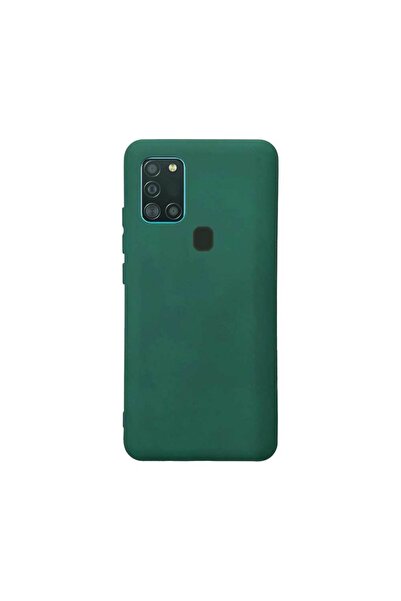 OEM Θήκη Σιλικόνης My Colors Sonique Samsung Galaxy A21s Πράσινο Σκούρο