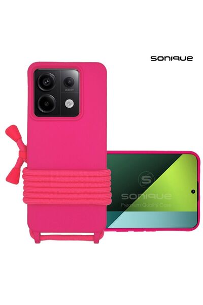 OEM Θήκη Σιλικόνης με Κορδόνι CarryHang Sonique Xiaomi Redmi Note 13 Pro 5G /...
