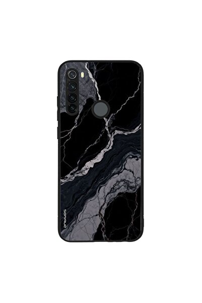 OEM Θήκη Sonique Marble Series για Xiaomi Redmi Note 8T Μαύρο 02