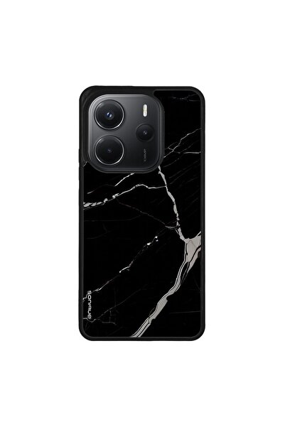 OEM Θήκη Sonique Marble Series για Xiaomi Redmi Note 14 4G (164.84mm) Μαύρο