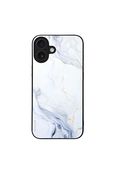 OEM Θήκη Sonique Marble Series για Apple iPhone 16 Plus Λευκό 02