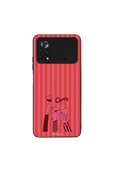 OEM Θήκη Sonique Stripe Stories Series για Xiaomi Poco X4 Pro 5G Cheers