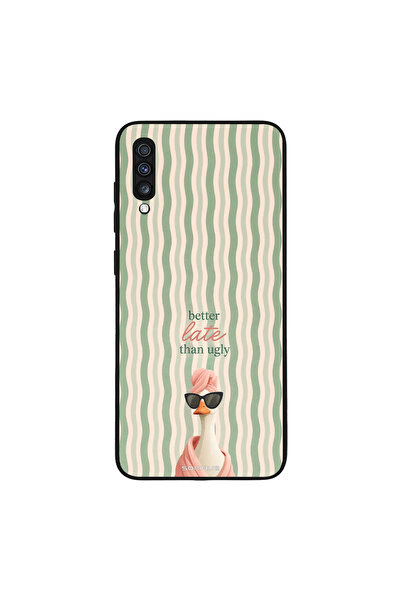 OEM Θήκη Σειράς Sonique Stripe Stories για Samsung Galaxy A70/A70s Better Late