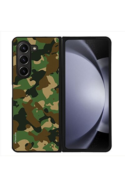 OEM Θήκη Sonique Σειρά Καμουφλάζ Στρατού για Samsung Galaxy Z Fold 5 Πράσινο