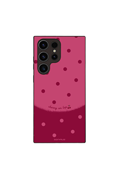 OEM Θήκη Sonique Delulu Polka Era Series για Samsung Galaxy S23 Ultra Top Cherry