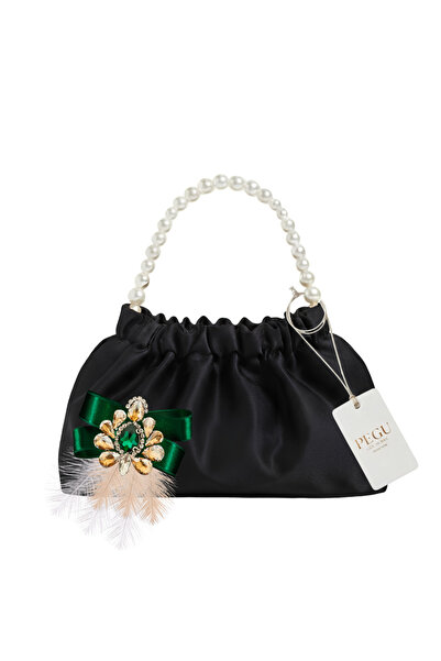 pegu baby collection SATIN NEGRU, STICLĂ DE CRISTAL, DESIGN CU PIETRE, MĂRGEL...