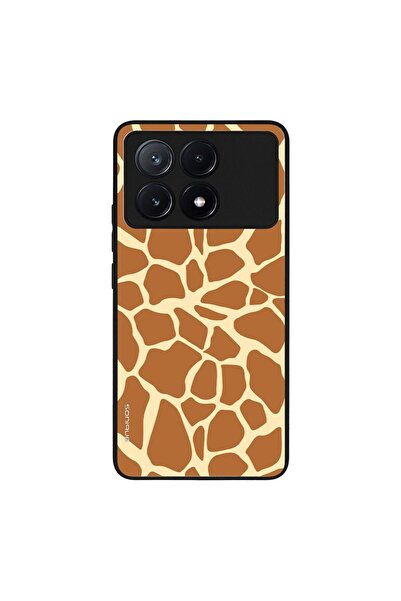 OEM Θήκη Sonique Animal Print Series για Xiaomi Poco X6 Pro 5G Giraffe 02