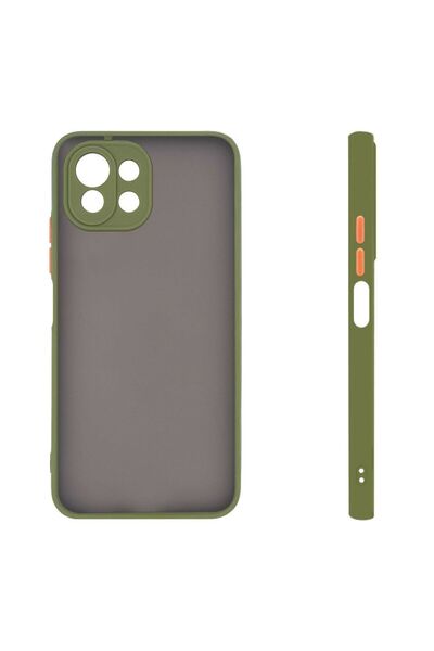 OEM Θήκη Σιλικόνης Color Button Bumper Sonique Xiaomi Mi 11 Lite 4G / Mi 11 L...