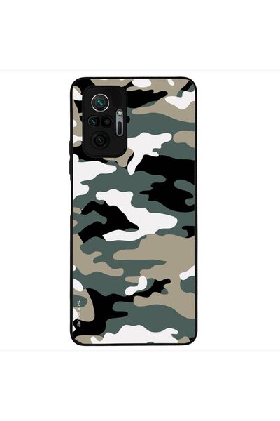 OEM Θήκη Sonique Camouflage Army Series για Xiaomi Redmi Note 10 Pro Χακί