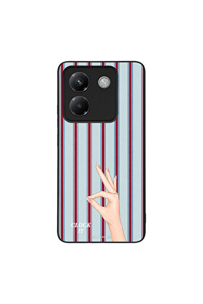 OEM Θήκη Sonique Stripe Stories Series για Xiaomi Poco M7 Pro 5G Clock It