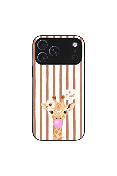 OEM Θήκη Sonique Stripe Stories Series για Apple iPhone 17 Pro Max Καφέ - Καμ...