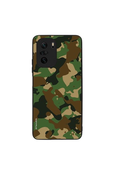 OEM Θήκη Sonique Camouflage Army Series για Xiaomi Poco F3 / Mi 11i Πράσινο
