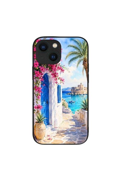OEM Θήκη Sonique Greek Island Muse Series για Apple iPhone 13 Mini Σοκάκι Ρόδου