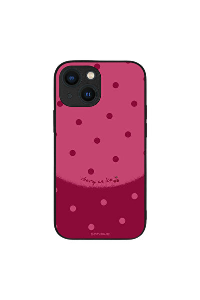 OEM Θήκη Sonique Delulu Polka Era Series για Apple iPhone 13 Mini Top Cherry