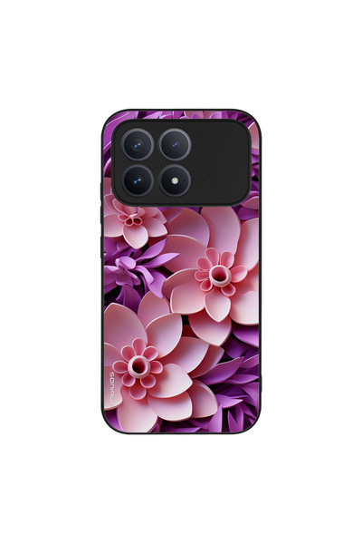 OEM Θήκη Sonique 3D Flower Series για Xiaomi Poco F8 Pro 5G Ροζ