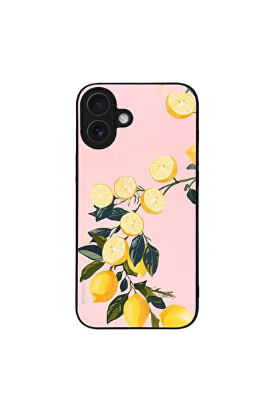 OEM Θήκη Sonique Fruit Series για Apple iPhone 16 Plus Λεμόνι