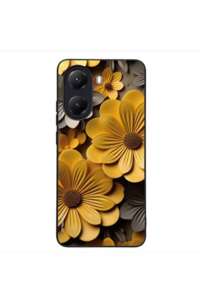 OEM Θήκη Sonique 3D Flower Series για Xiaomi Poco X7 Pro 5G Κίτρινο