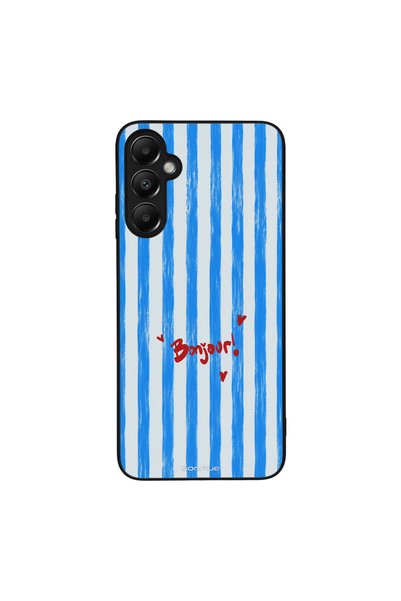 OEM Θήκη Sonique Stripe Stories Series για Samsung Galaxy A05s 4G Bonjour Blue