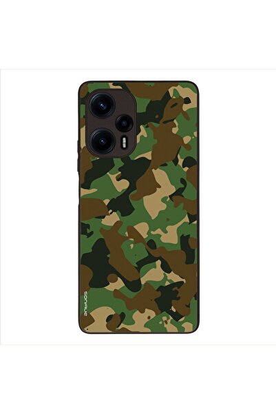 OEM Θήκη Sonique Camouflage Army Series για Xiaomi Poco F5 5G Πράσινο