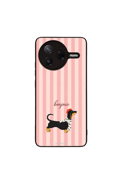 OEM Θήκη Sonique Stripe Stories Series για Xiaomi Poco F7 Pro 5G Bonjour Puppy