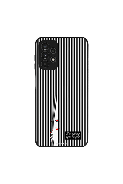 OEM Θήκη Sonique Stripe Stories Series για Samsung Galaxy A13 4G Eye on You –...
