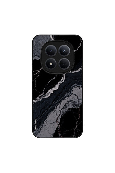 OEM Θήκη Sonique Marble Series για Xiaomi Redmi Note 15 Pro 5G Μαύρο 02