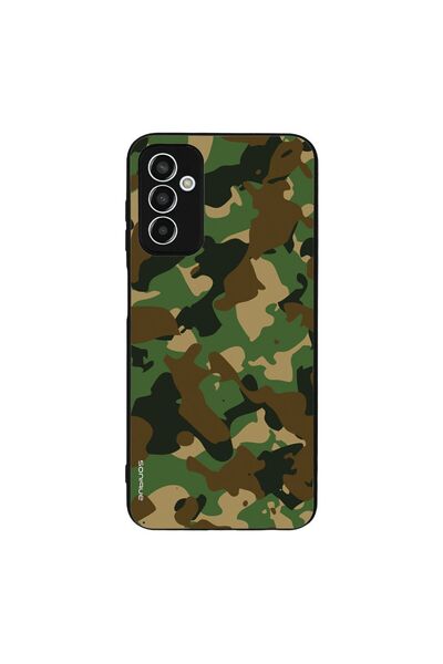 OEM Θήκη Sonique Σειρά Καμουφλάζ Στρατού για Samsung Galaxy M13 4G Πράσινο