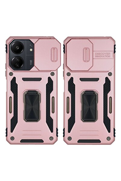 OEM Θήκη Ring Armor CamShield Sonique για Xiaomi Redmi 13C 4G / Redmi 13C 5G ...
