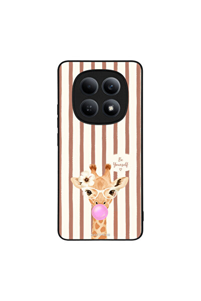 OEM Θήκη Sonique Stripe Stories Series για Xiaomi Redmi Note 15 4G Καφέ - Καμ...