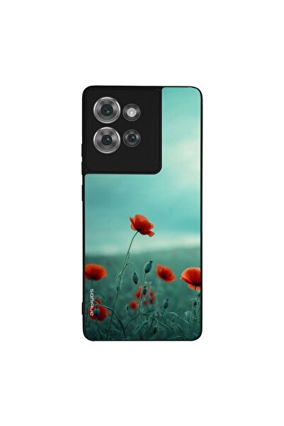 OEM Θήκη Sonique Sunset in Eden Series για Motorola Edge 50 5G Scarlet Poppy