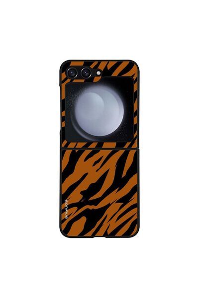 OEM Θήκη Sonique Σειρά Animal Print για Samsung Galaxy Z Flip 5 Τίγρη 01