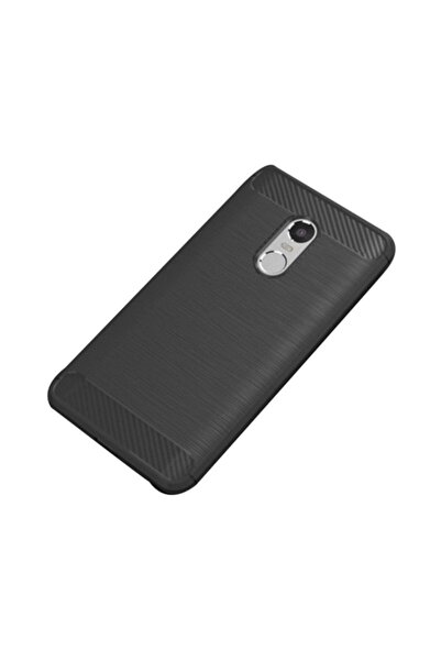 OEM Θήκη Σιλικόνης Carbon TPU Fiber Brushed Xiaomi Redmi 5 Plus Μαύρο
