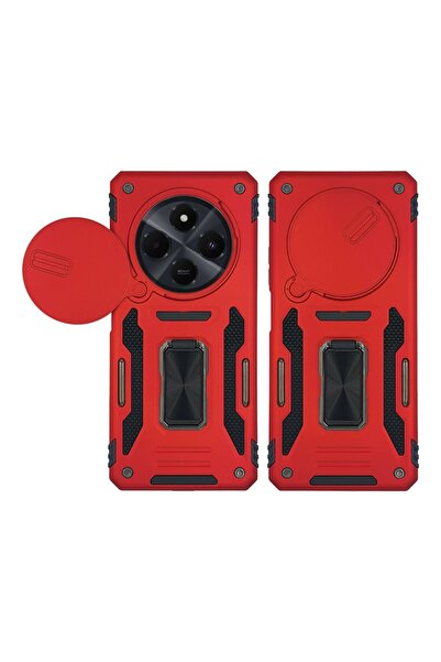 OEM Θήκη Ring Armor CamShield Sonique για Xiaomi Redmi 14C 4G / Poco C75 4G /...